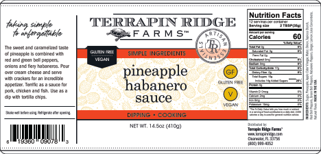 Terrapin Ridge Farms - Pineapple Habanero Sauce
