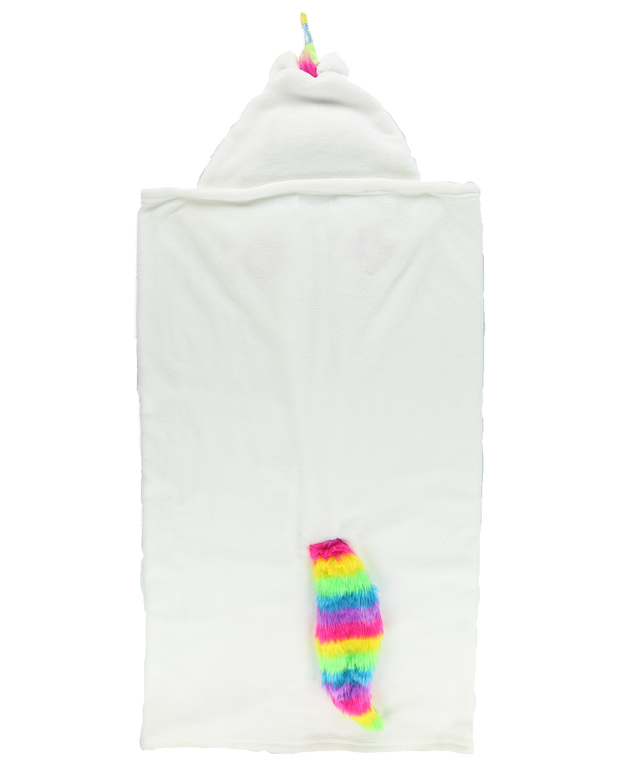 Unicorn Kid's Hooded Blanket