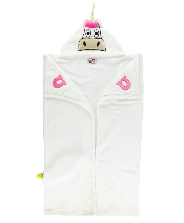 Unicorn Kid's Hooded Blanket