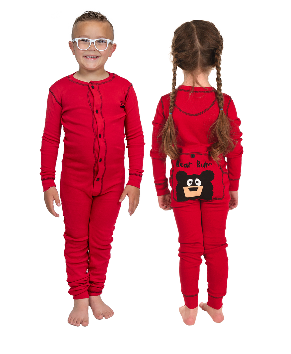 Bear Bum Kid Onesie Flapjack