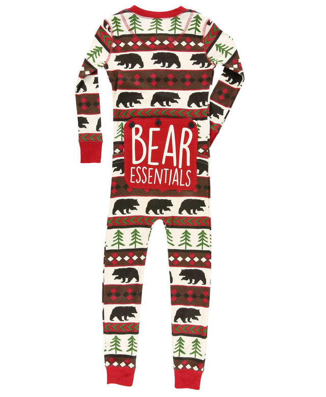 Bear Cheeks Infant Plaid Onesie Flapjack