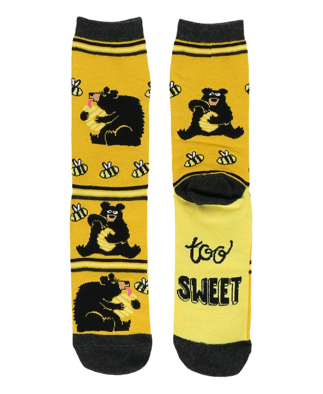 Sweet Dreams Bear Crew Sock