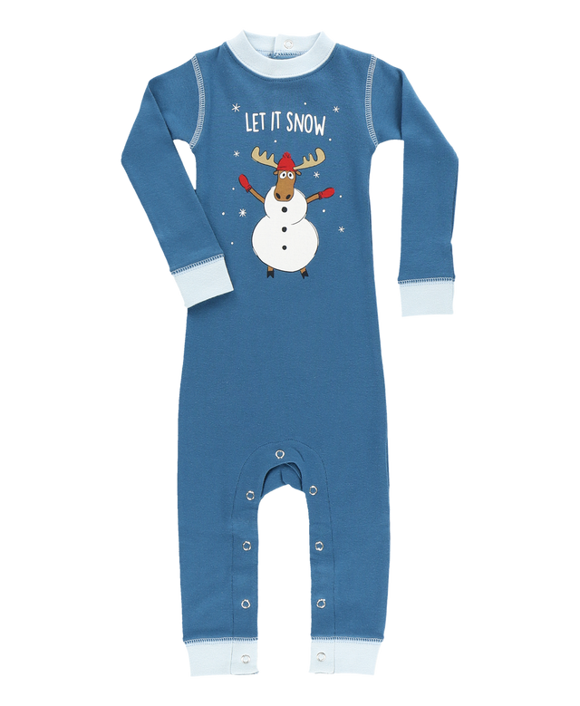 Let It Snow Infant Union Suit