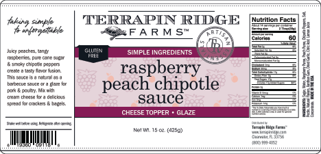 Terrapin Ridge Farms - Raspberry Peach Chipotle Sauce