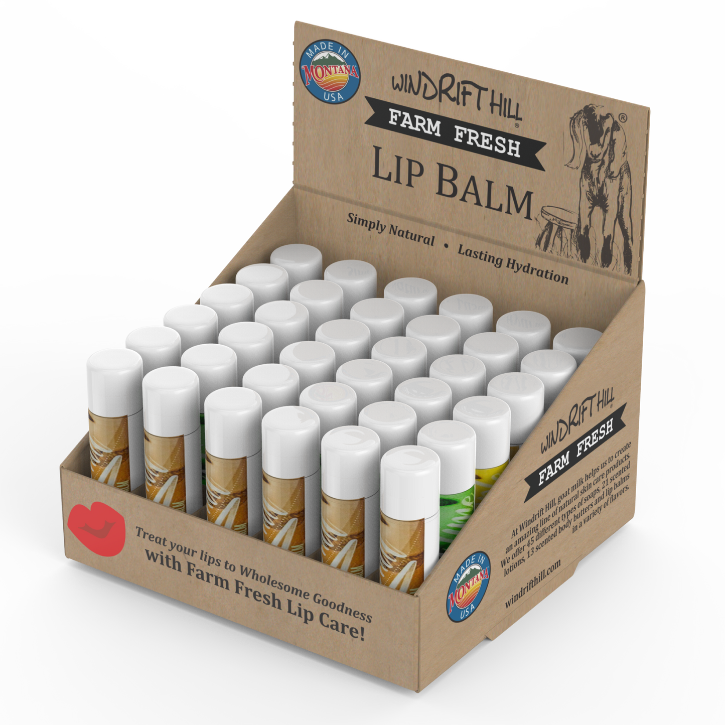Farm Fresh Lip Balm – Long-Lasting Hydration with Sun Protection