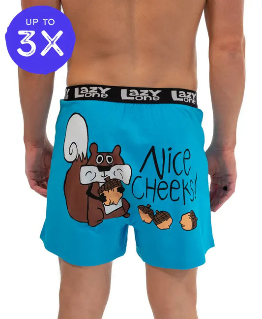 Nice Cheeks Blue Boxer - B410