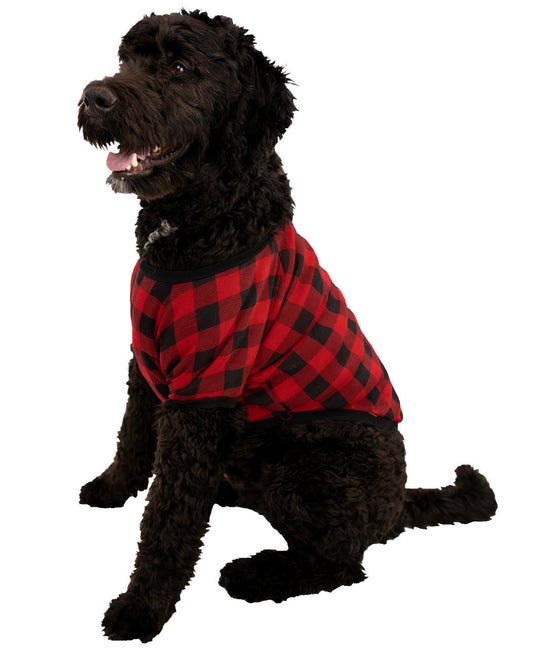 Red Plaid Dog Shirt