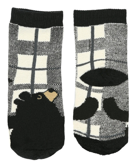 Bear Hug Grey Infant Sock