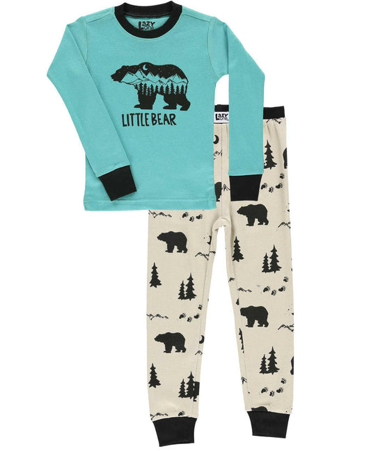 Mountain Little Bear Kid's Long Sleeve PJ's