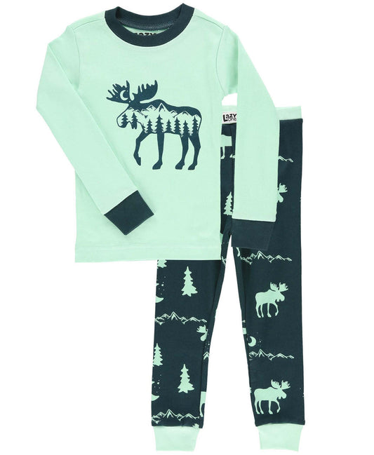 Mountain Moose Kid's Long Sleeve PJ's