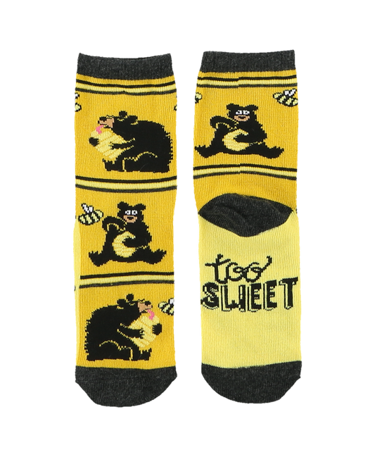 Too Sweet Bear Kid Sock