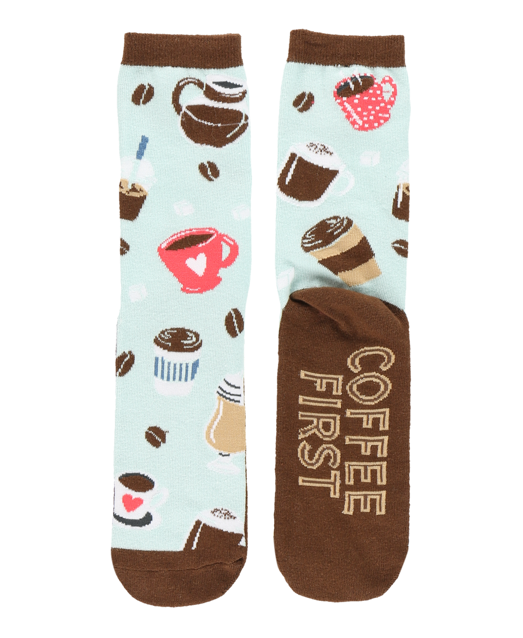 Coffee First Crew Sock