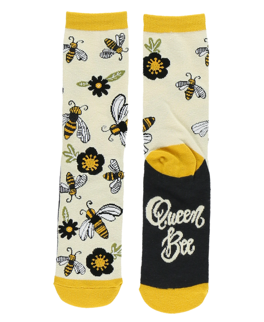 Queen Bee Crew Sock