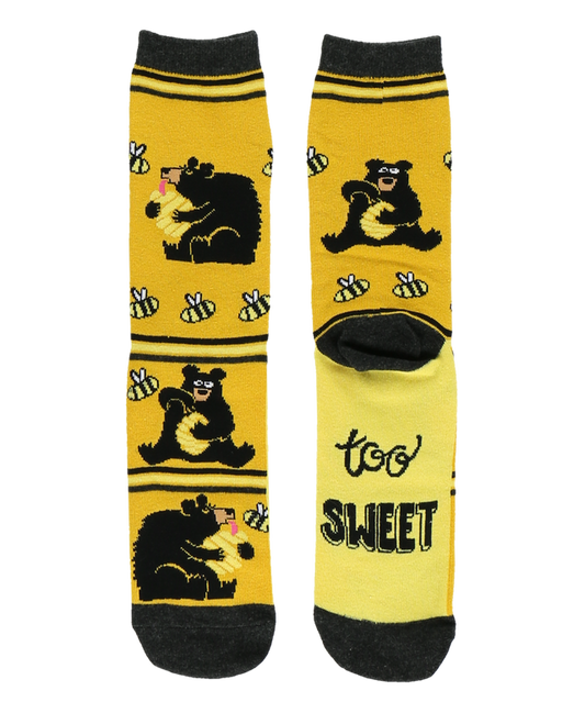 Sweet Dreams Bear Crew Sock