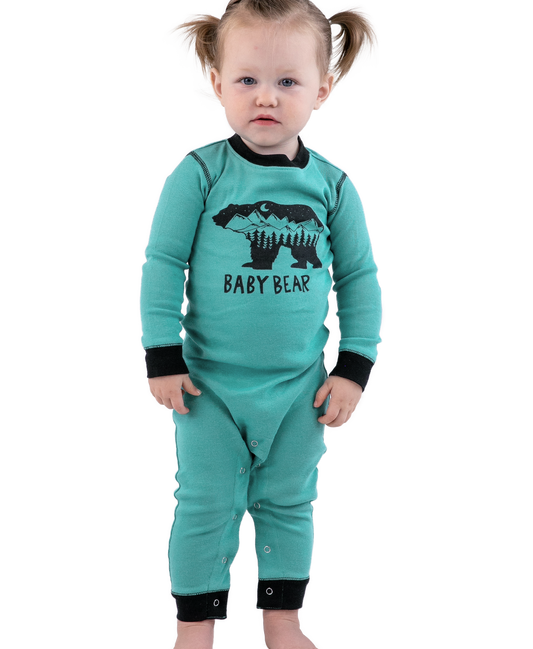 Mountain Baby Bear Infant Union Suit