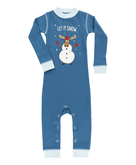 Let It Snow Infant Union Suit