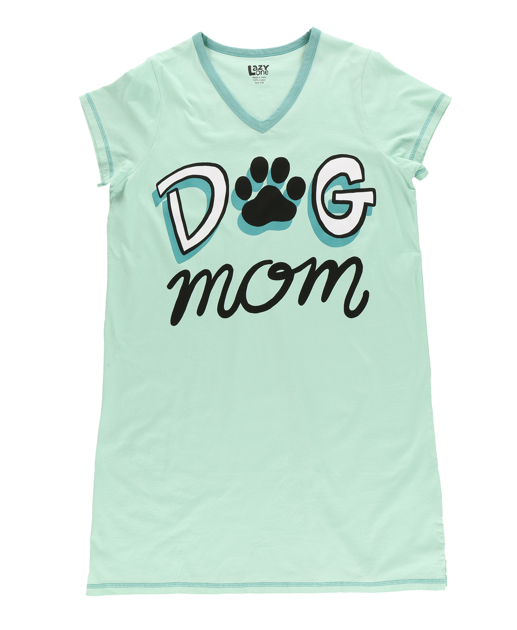 Dog Mom Women's V-Neck Nightshirt