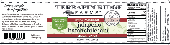 Terrapin Ridge Farms - Jalapeno Hatch Chile Jam