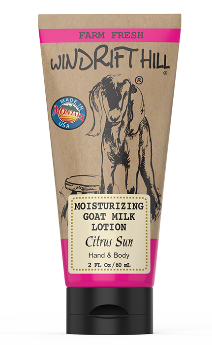 2 oz Tube Citrus Sun Goat Milk Lotion – Refreshing Hydration with a Burst of Citrus