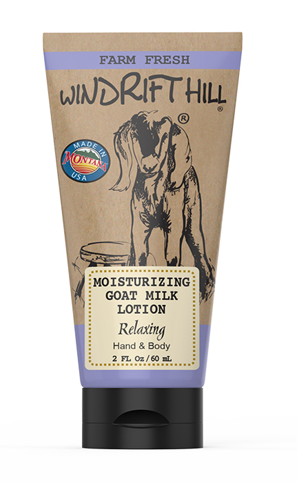 Relaxing Goat Milk Lotion – Travel-Friendly Tube  with Lavender & Jasmine Scent