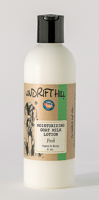 Fresh Goat Milk Lotion – Silky Smooth Hydration with a Romantic Scent