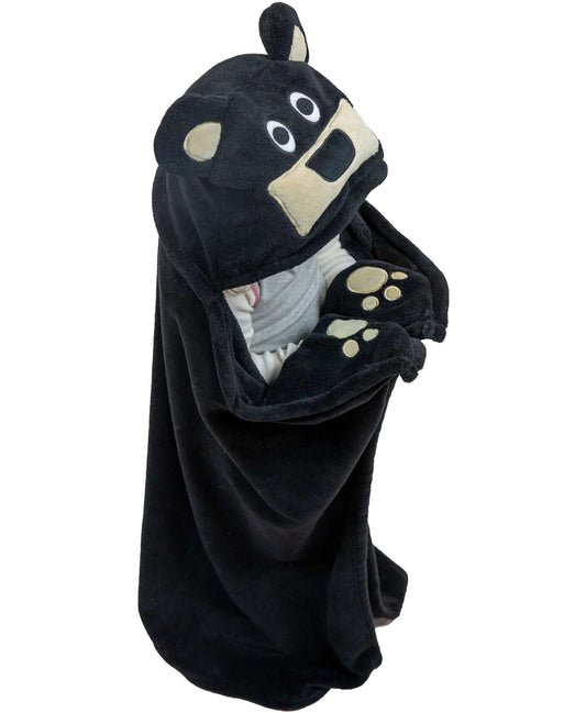 Bear Kid's Hooded Blanket – Cozy, Fun, and Perfect for Little Adventurers