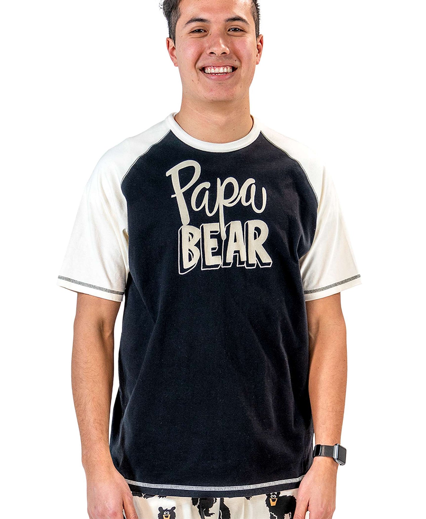 Papa Bear Men's PJ Tee